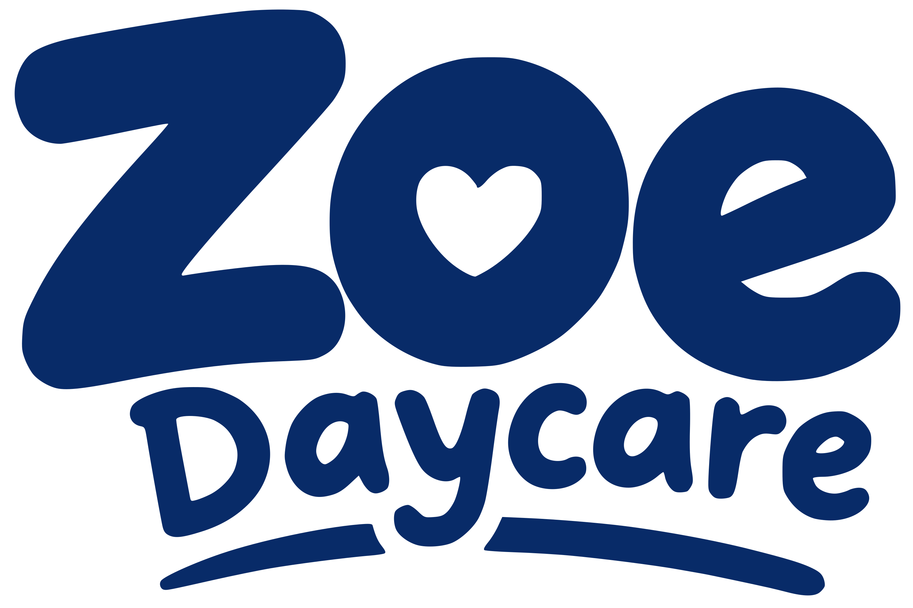 Logotipo Zoe Daycare: Azul profundo